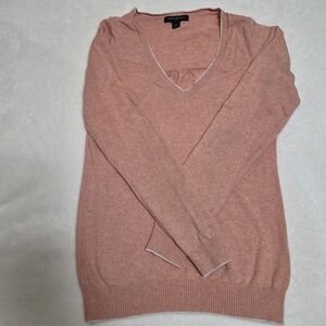 Bananna Repubic V-Neck Pink Sweater Size XS